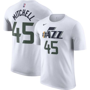 sorry, Nike Men's Utah Jazz Donovan Mitchell #45 White T-Shirt is currently out of stock