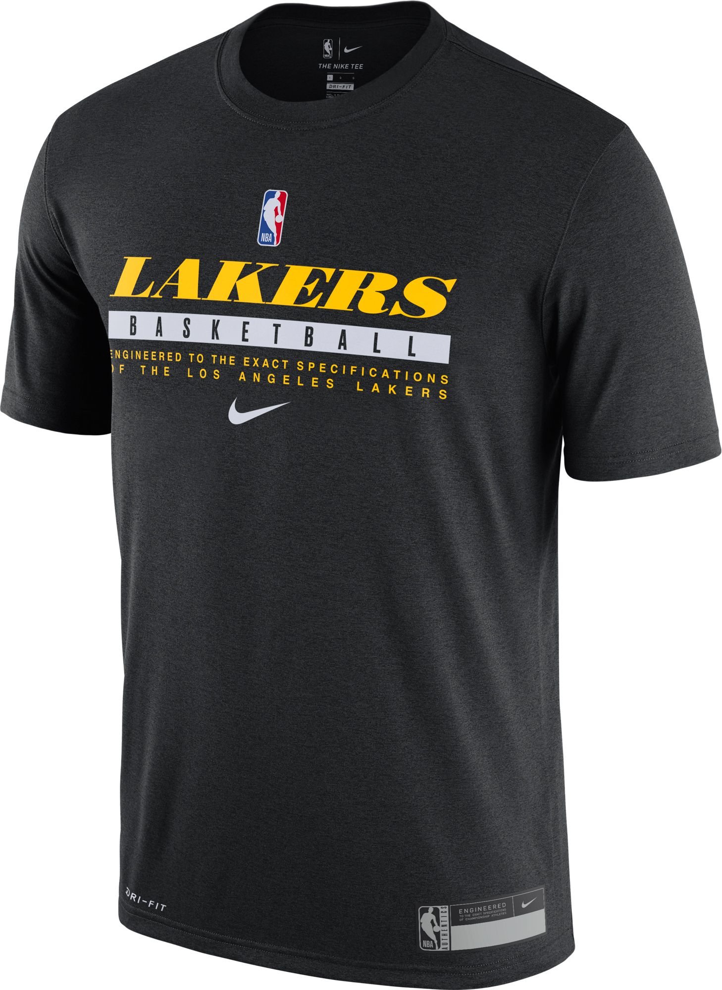 lakers long sleeve dri fit