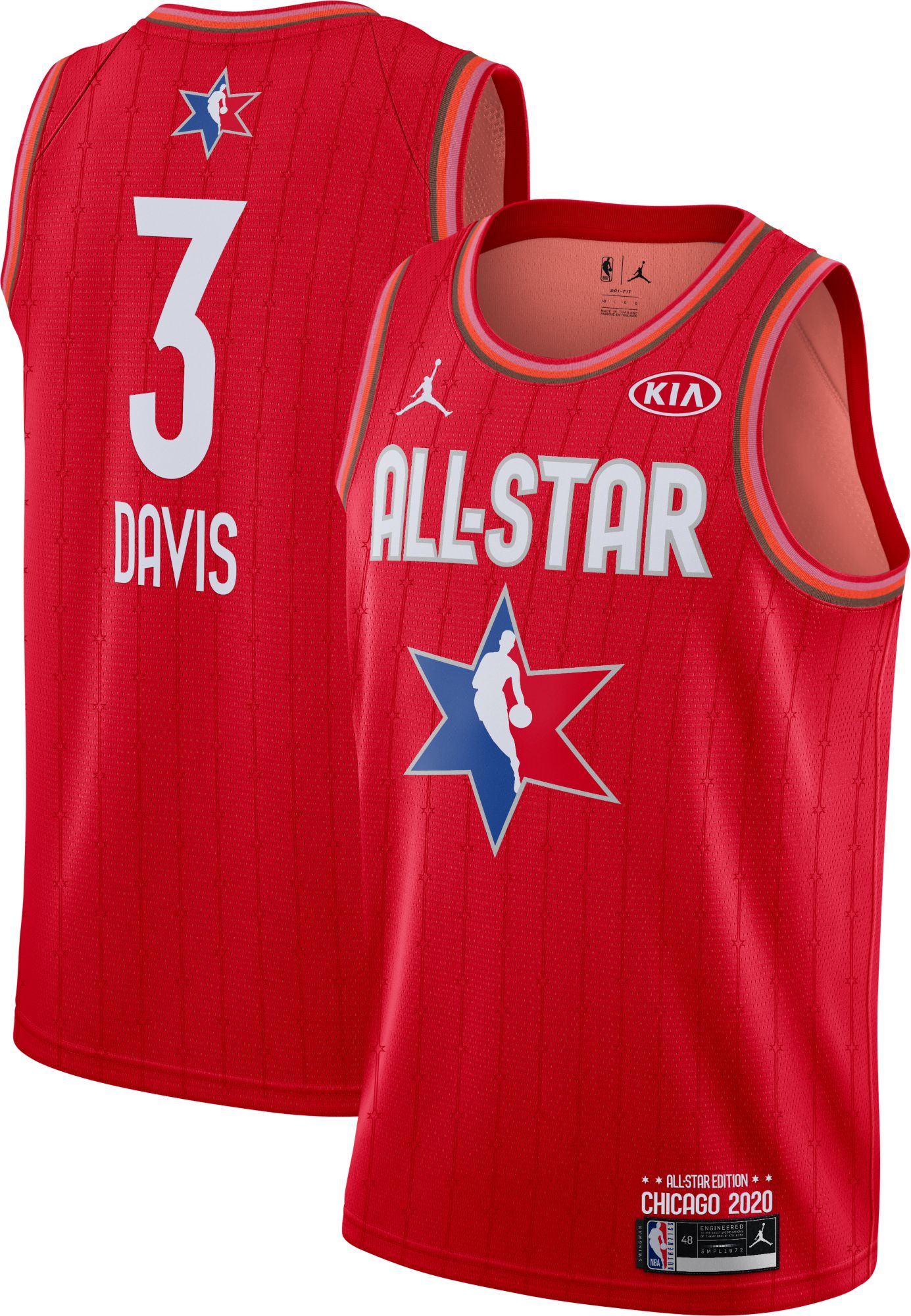 nba anthony davis jersey