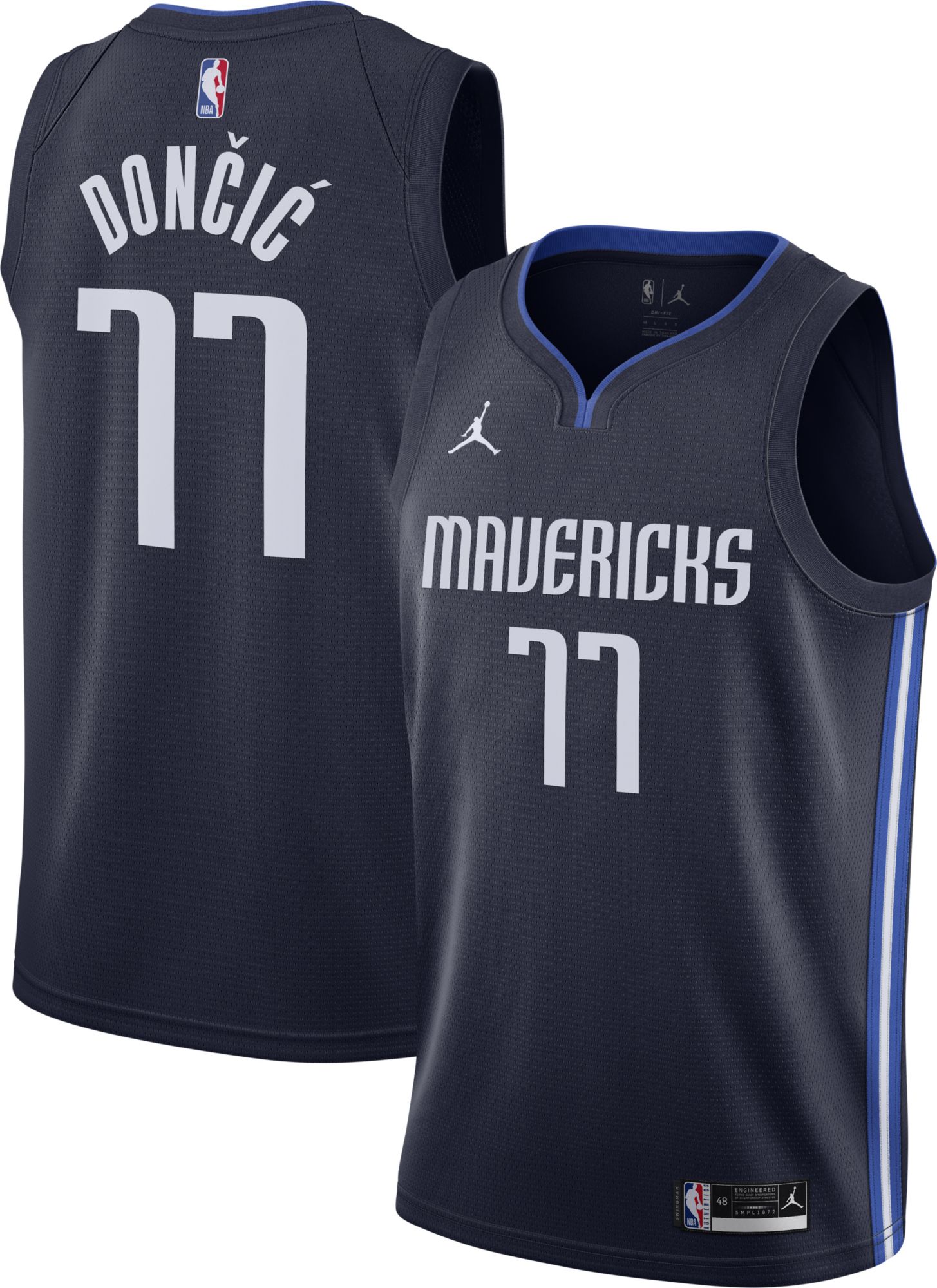 luka doncic jersey navy