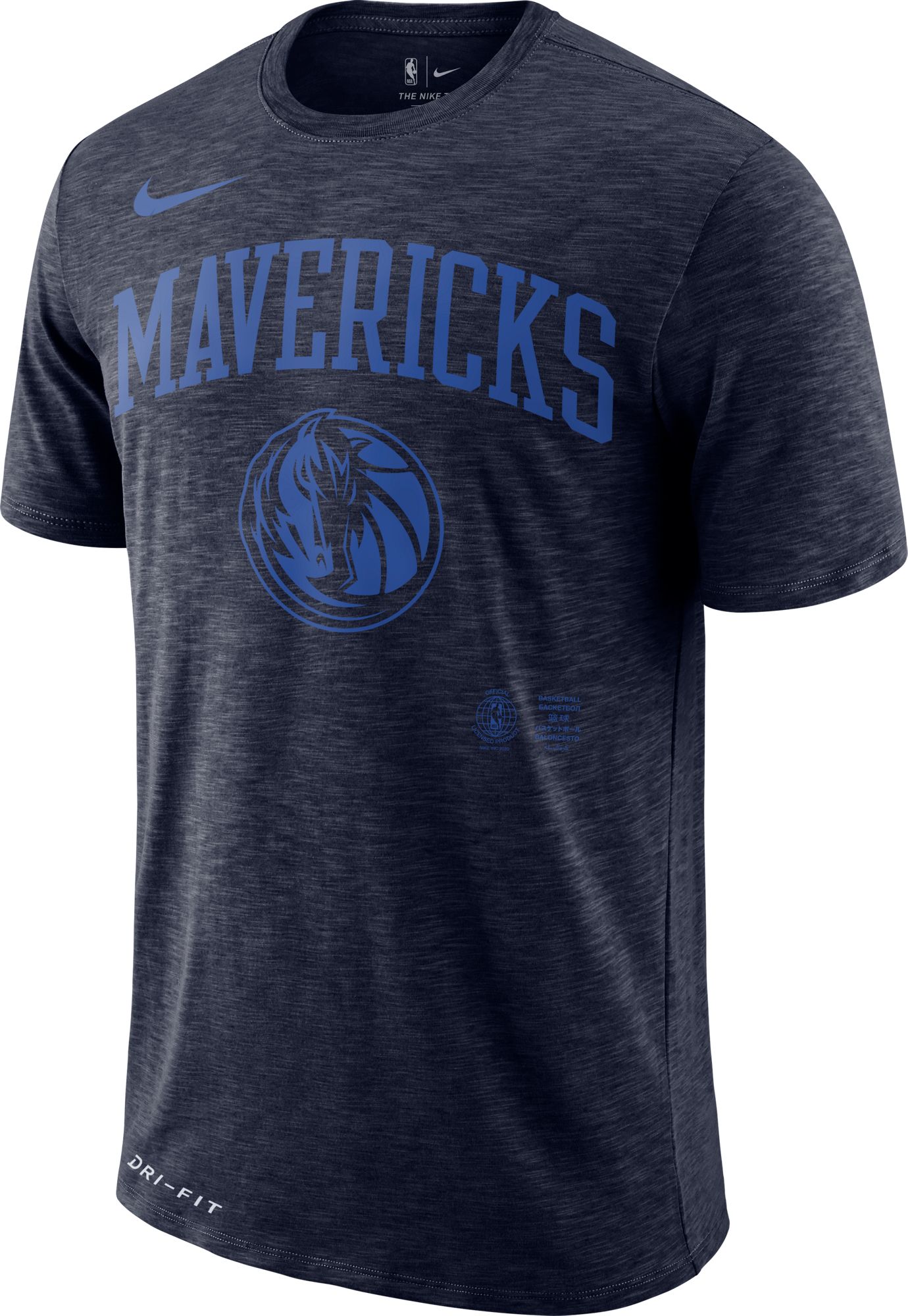 dallas mavericks dri fit shirt