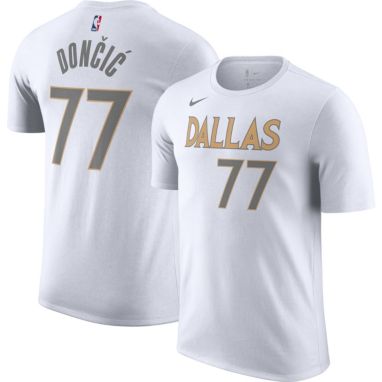 sorry, Nike Men's 2020-21 City Edition Dallas Mavericks Luka Doncic #77 Cotton T-Shirt is currently out of stock