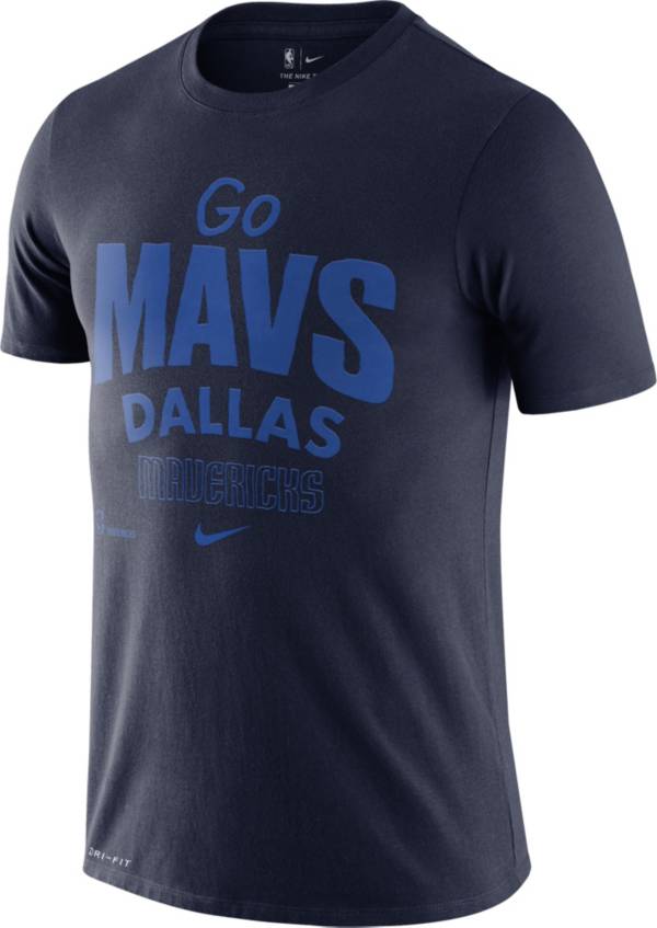 Nike Men's Dallas Mavericks Navy Dri-FIT Mantra T-Shirt