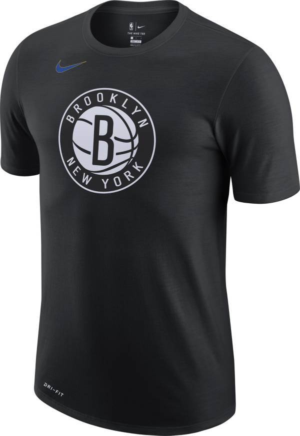 Nike Men's 2020-21 City Edition Brooklyn Nets Dri-FIT Logo T-Shirt