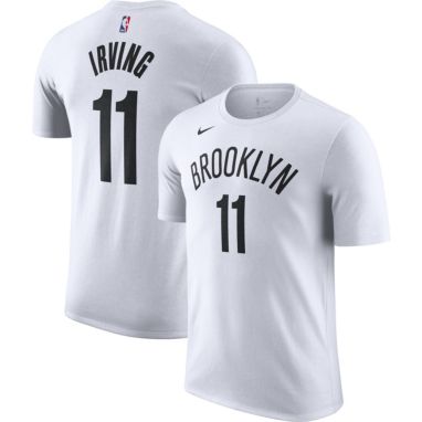 sorry, Nike Men's Brooklyn Nets Kyrie Irving #11 Dri-FIT White T-Shirt is currently out of stock