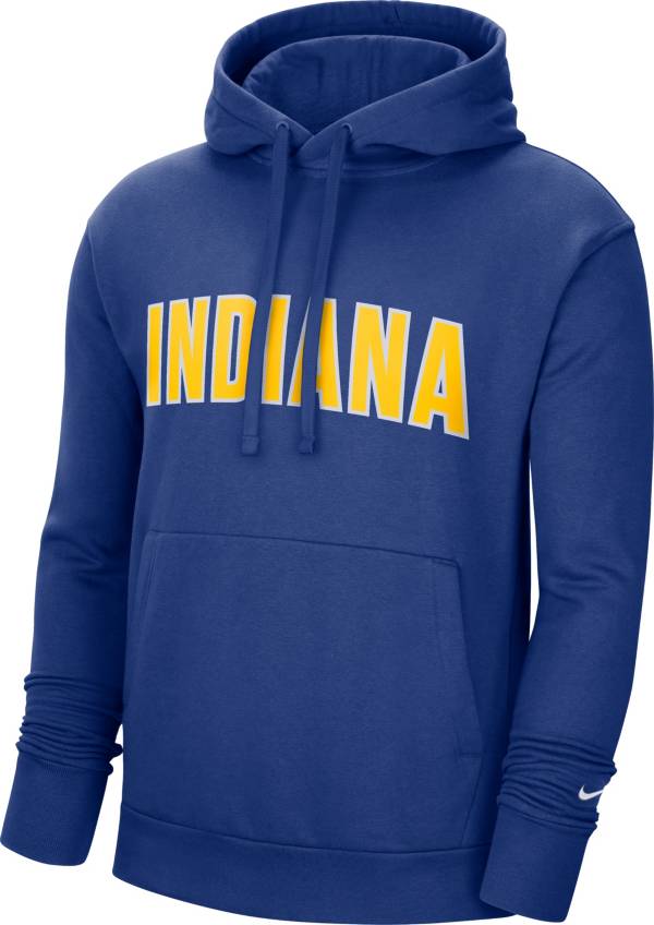 Nike Men's 2020-21 City Edition Indiana Pacers Logo Pullover Hoodie