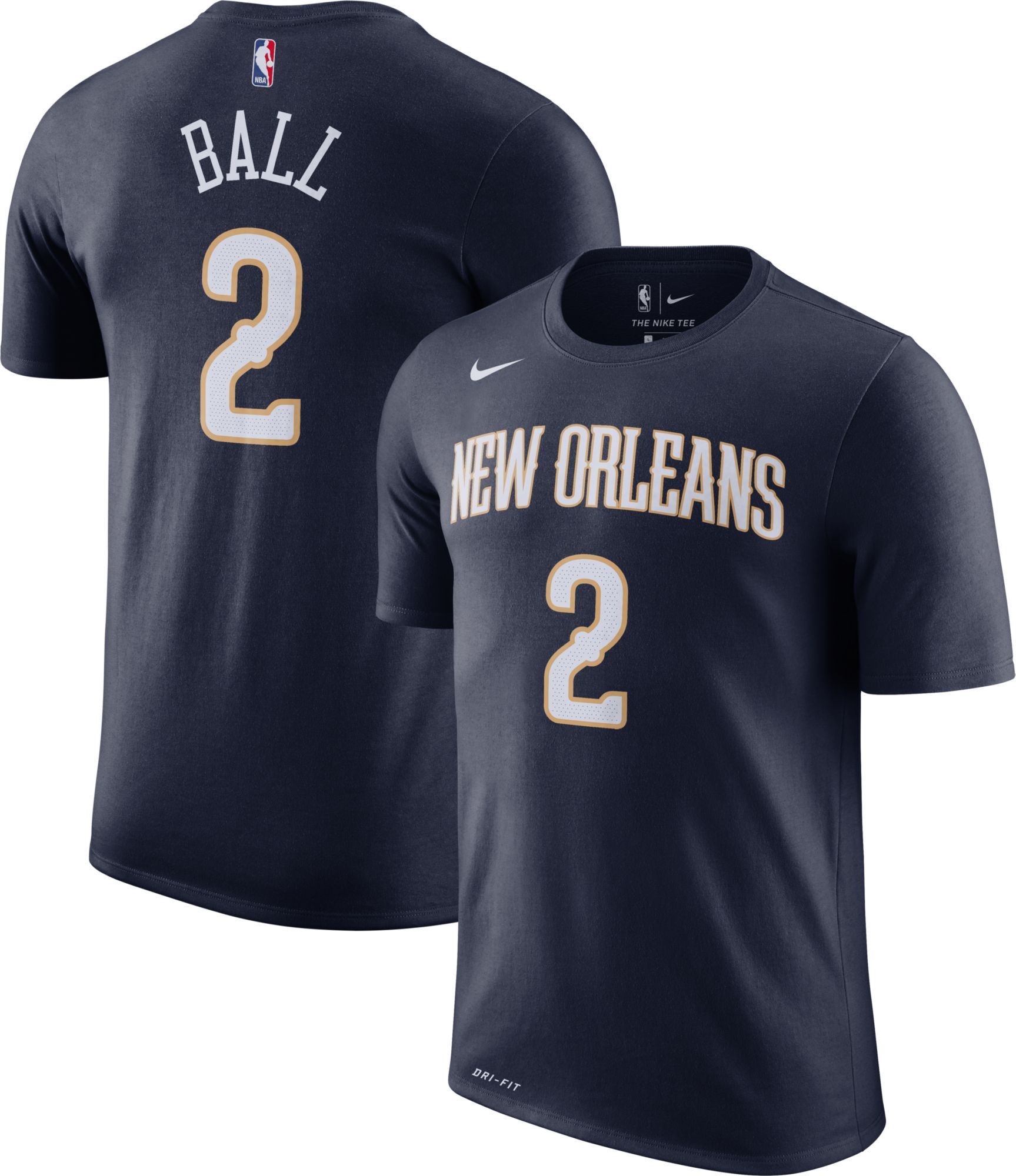 lonzo ball new orleans pelicans jersey