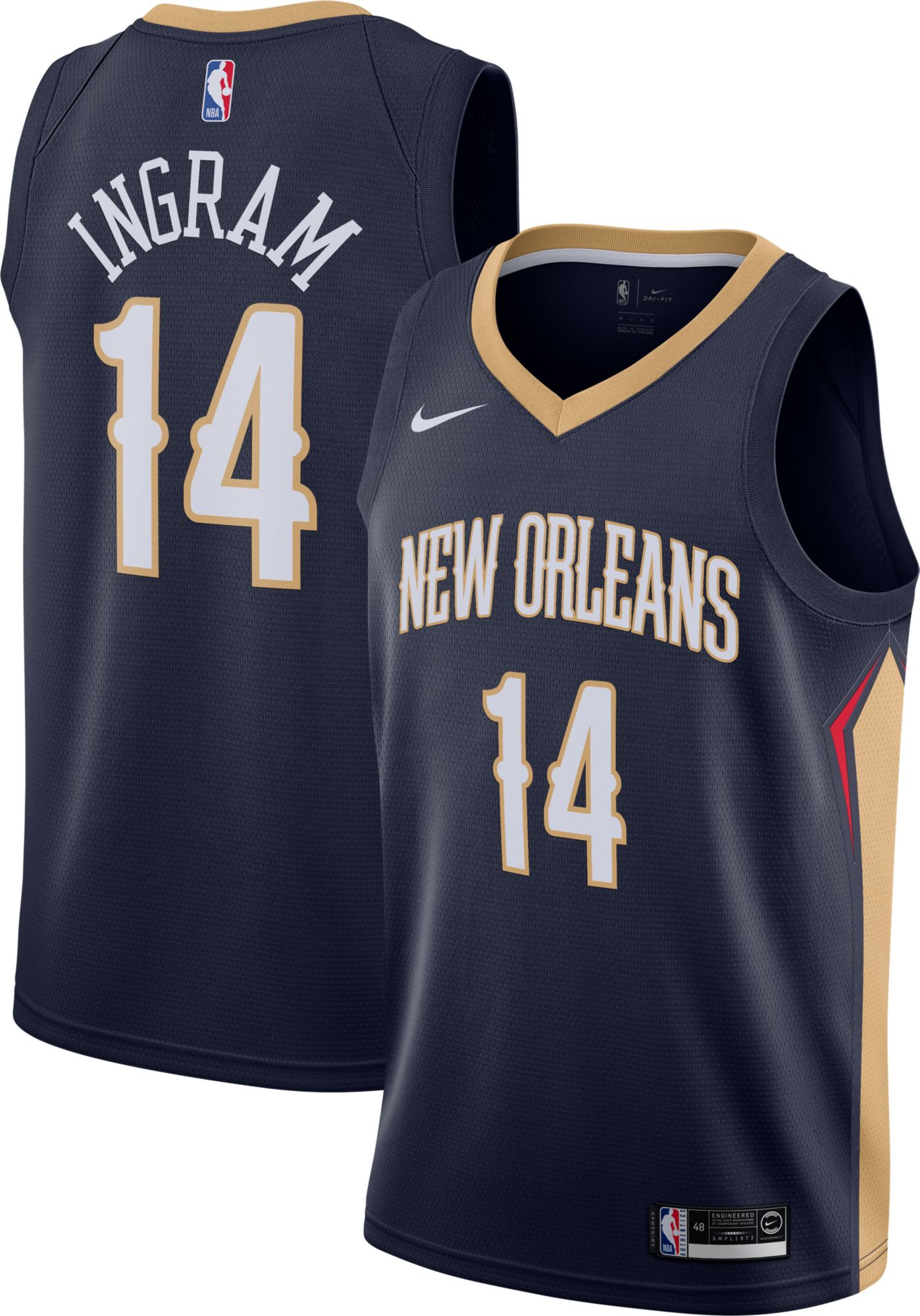 brandon ingram nola jersey