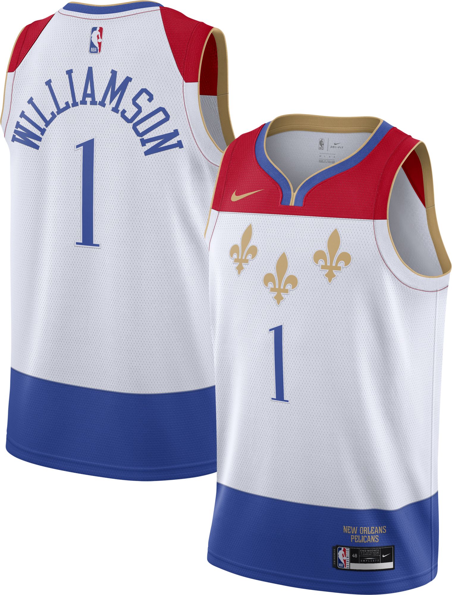 pelicans williamson jersey