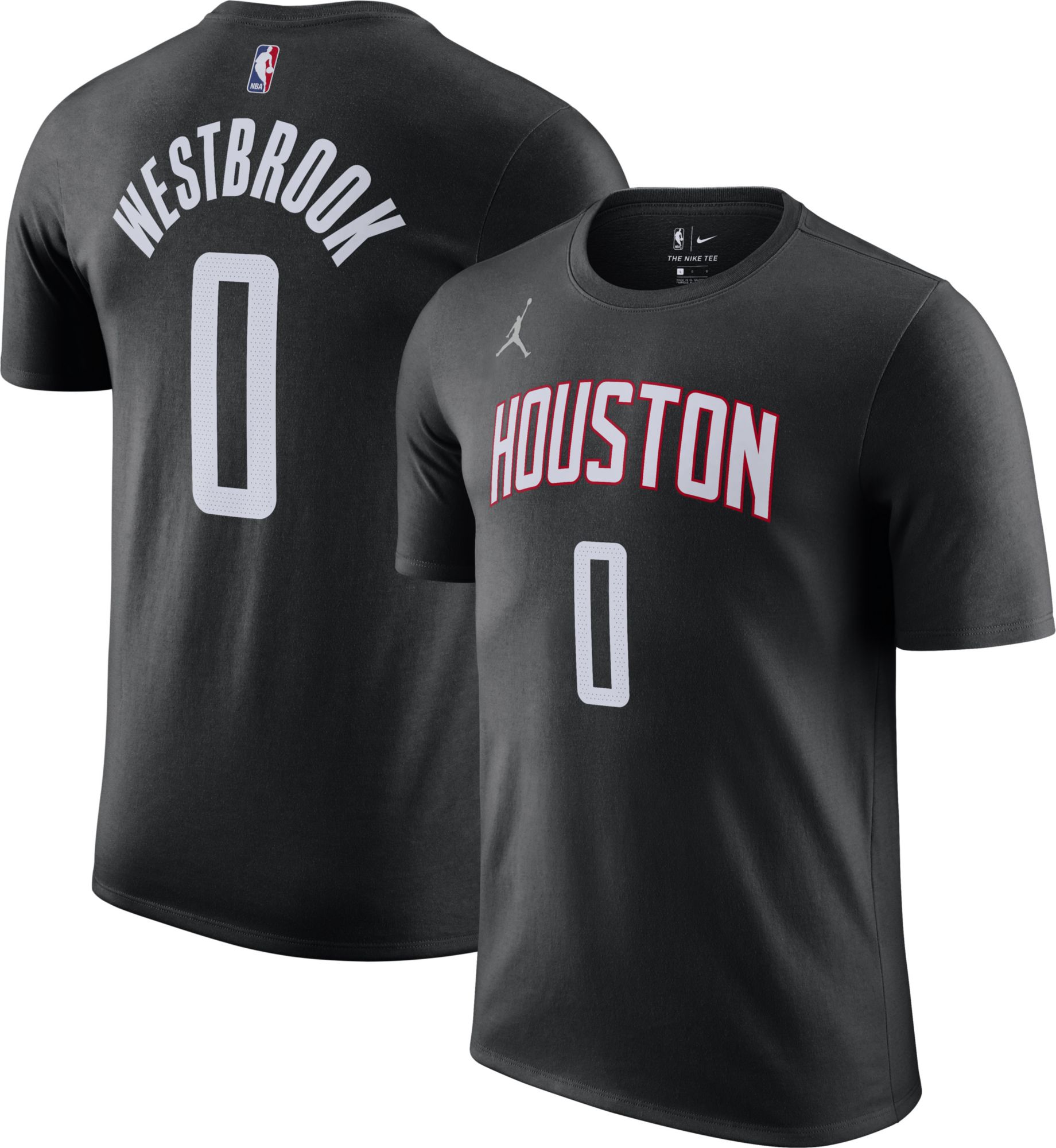 russell westbrook houston rockets jersey