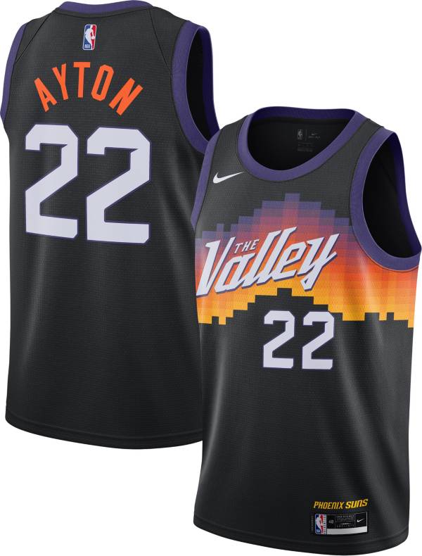 Nike Men's 2020-21 City Edition Phoenix Suns Deandre Ayton #22 Dri-FIT Swingman Jersey