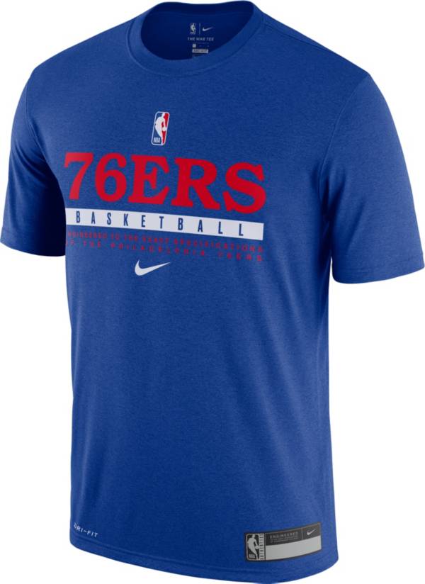 Nike Men's Philadelphia 76ers Dri-FIT Practice T-Shirt