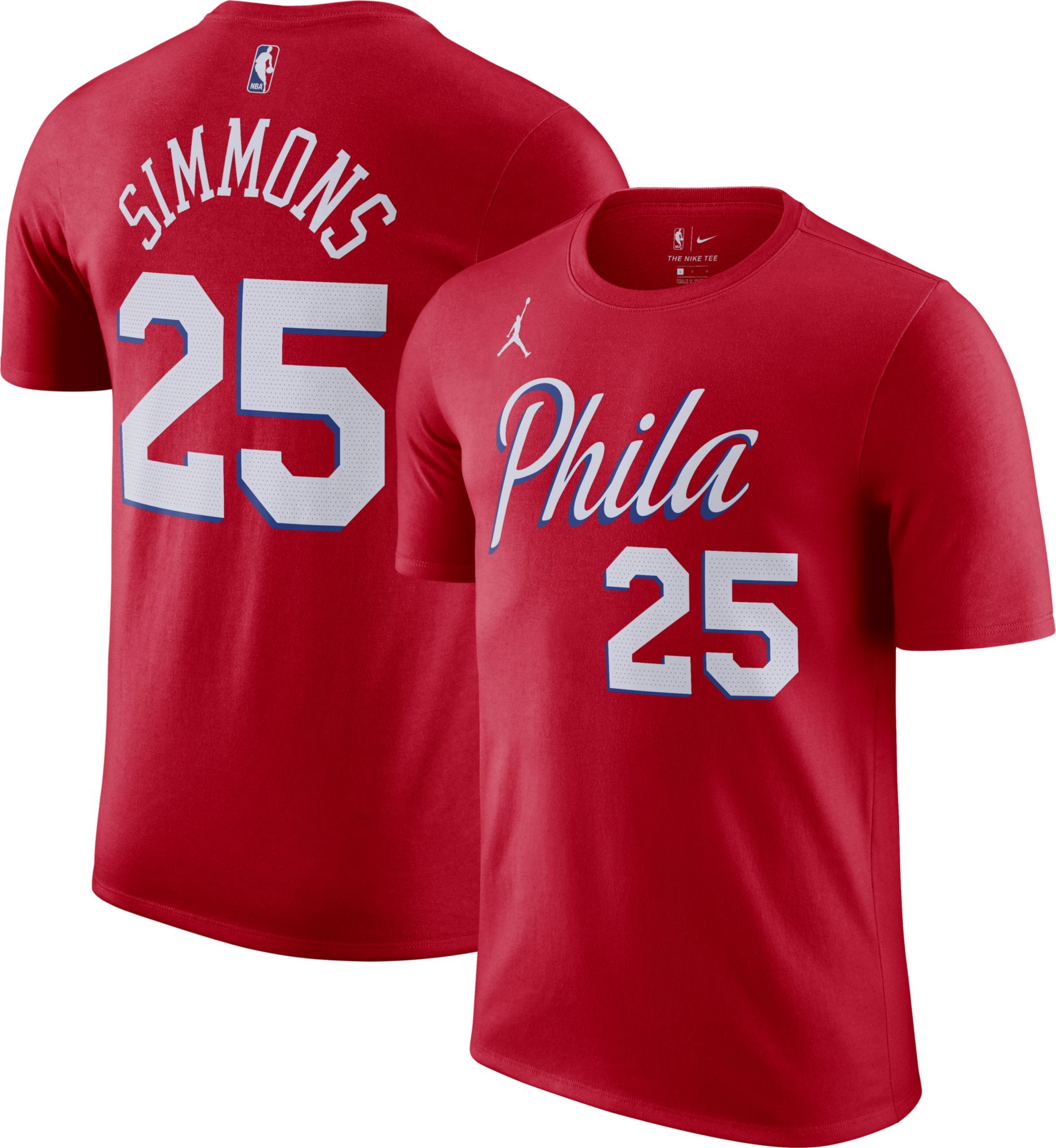 ben simmons red jersey