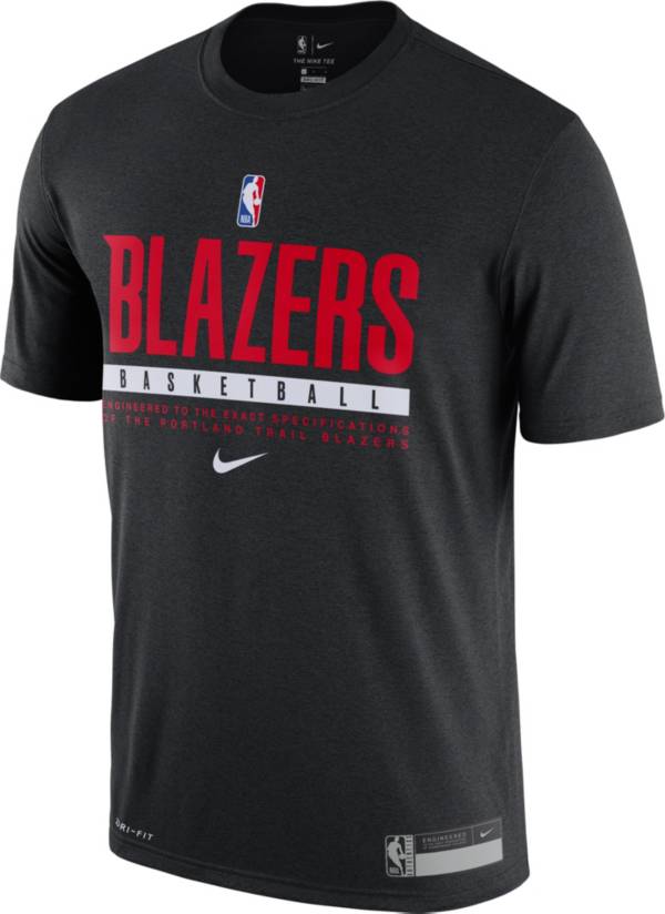 Nike Men's Portland Trail Blazers Dri-FIT Practice T-Shirt