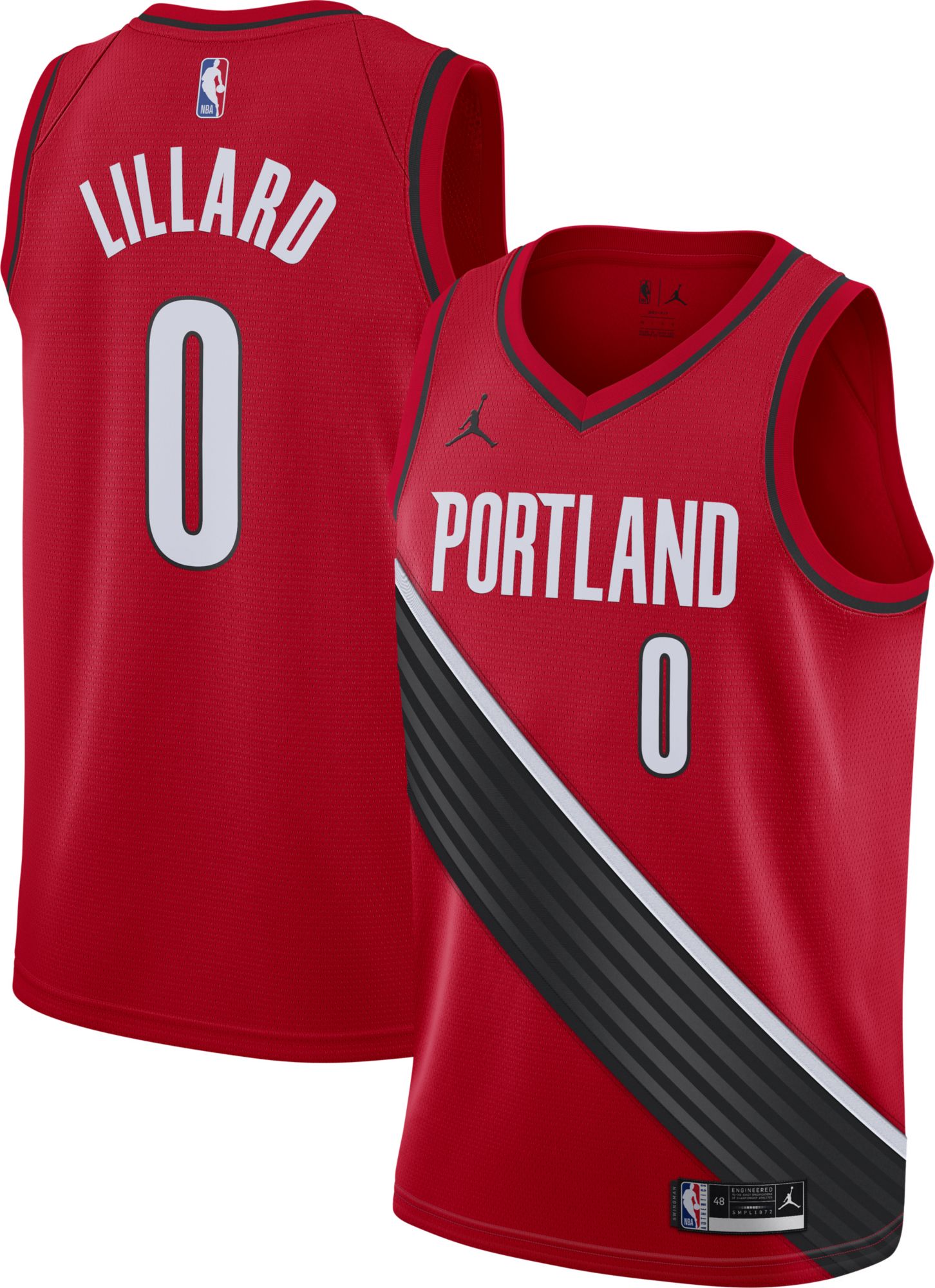 damian lillard jersey shirt