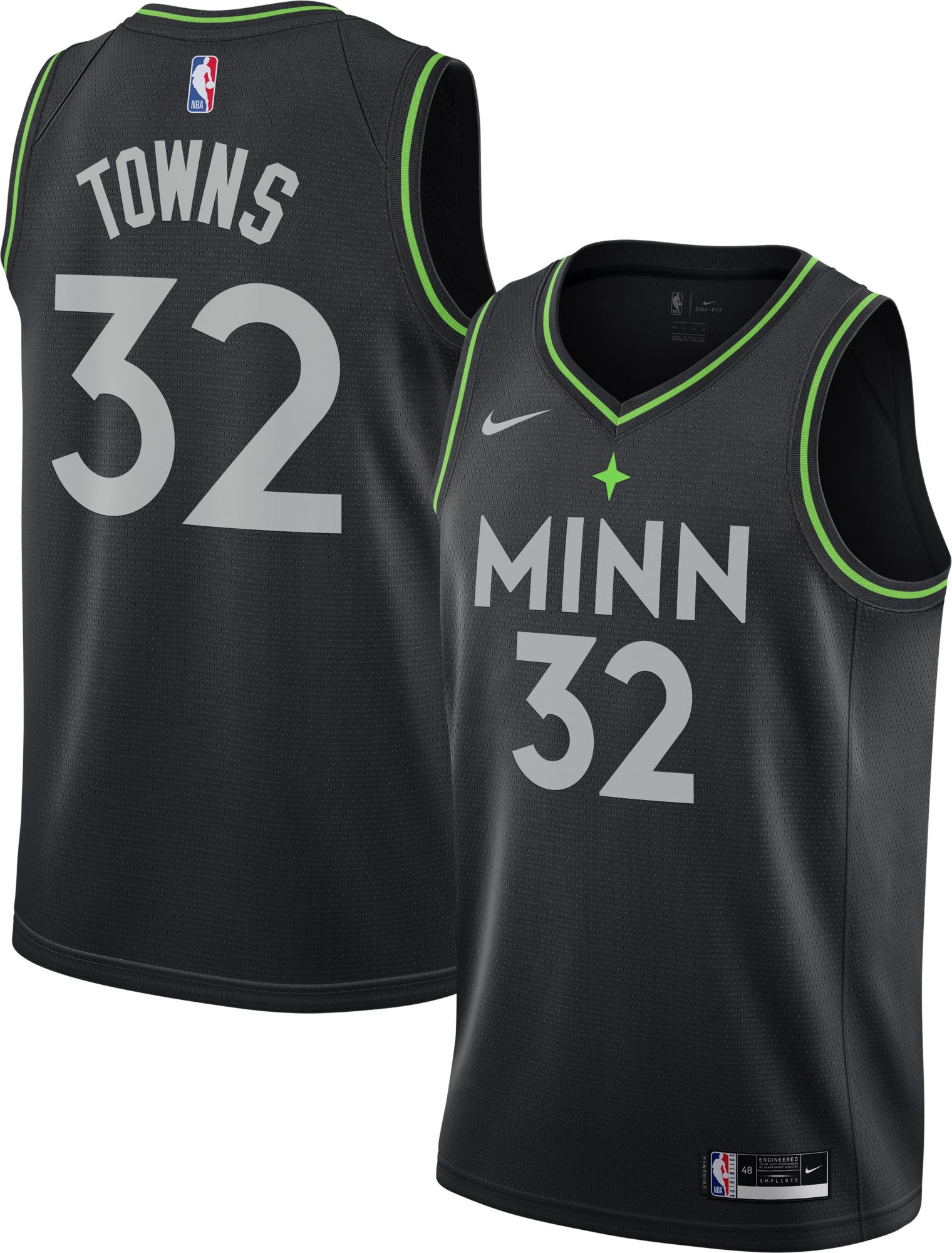 mn timberwolves city edition jersey