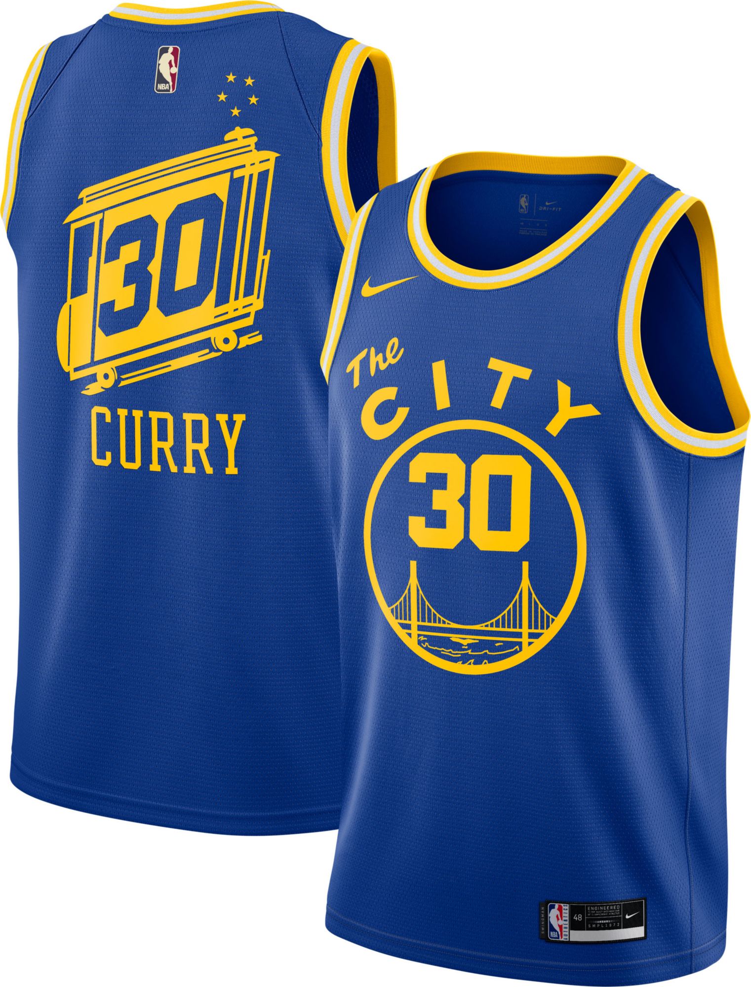 stephen curry hardwood classic jersey