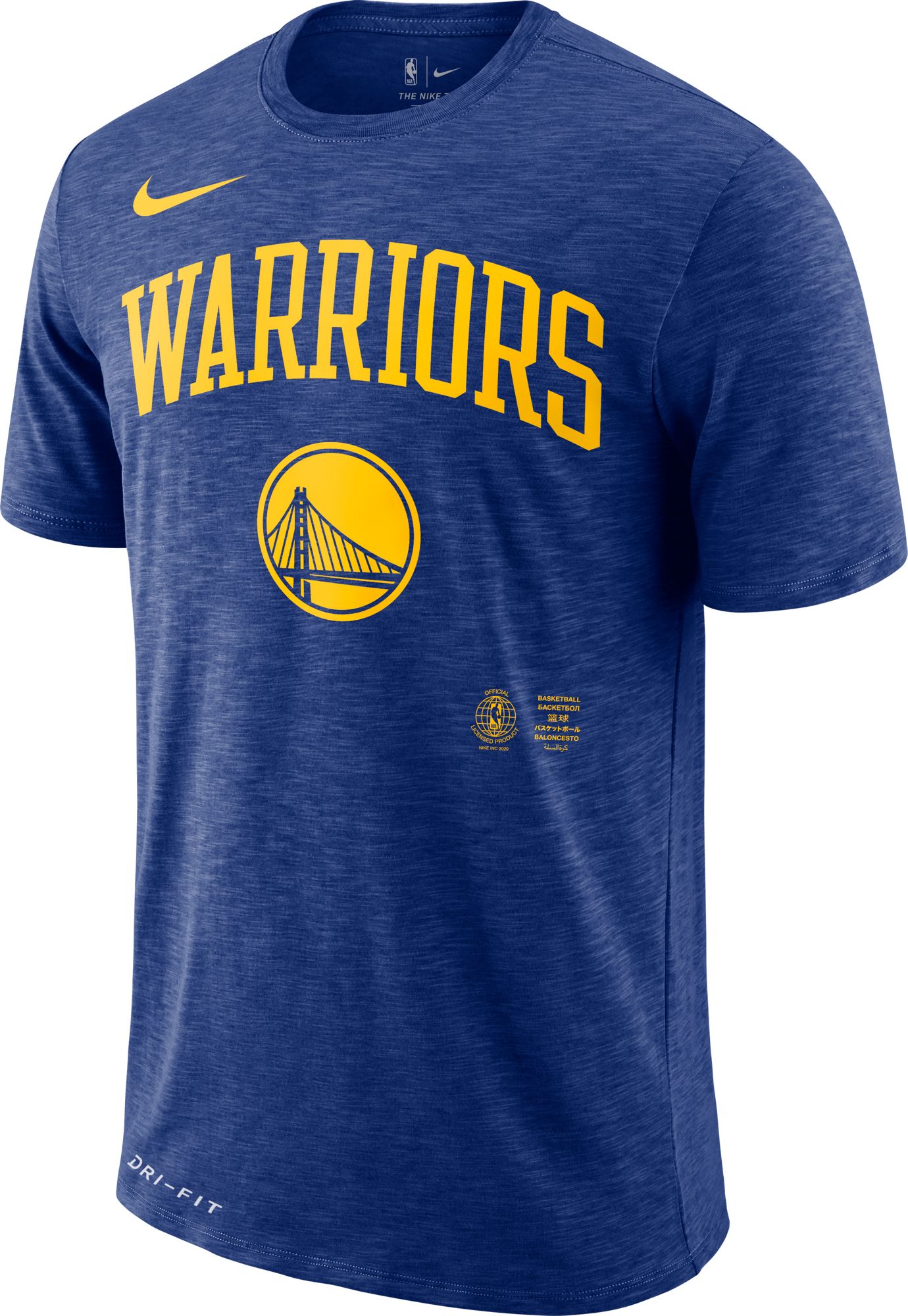 warriors dri fit t shirt