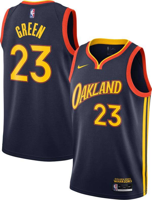 Nike Men S 21 City Edition Golden State Warriors Draymond Green 23 Dri Fit Swingman Jersey Dick S Sporting Goods