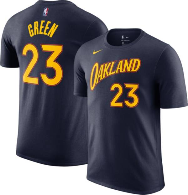 Nike Men's 2020-21 City Edition Golden State Warriors Draymond Green #23 Cotton T-Shirt