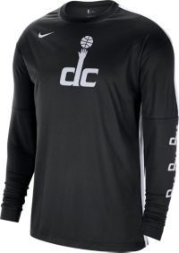 Nike Men's Washington Wizards Black Tonal Dri-FIT Long Sleeve Shooting Shirt | DICK'S Sporting Goods