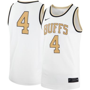 sorry, Nike Men's Colorado Buffaloes #4 White Replica Basketball Jersey is currently out of stock