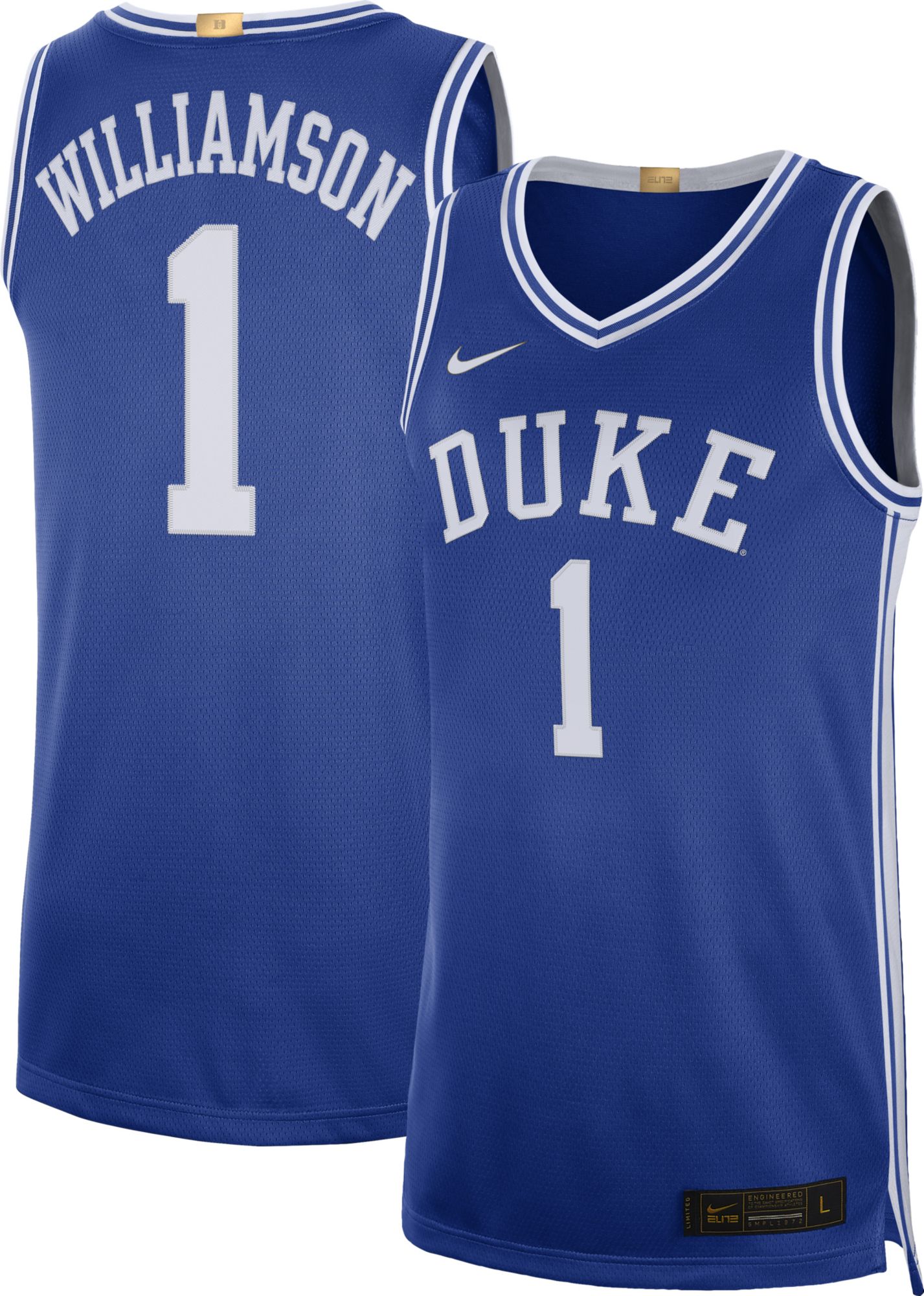 zion williamson duke jersey nike