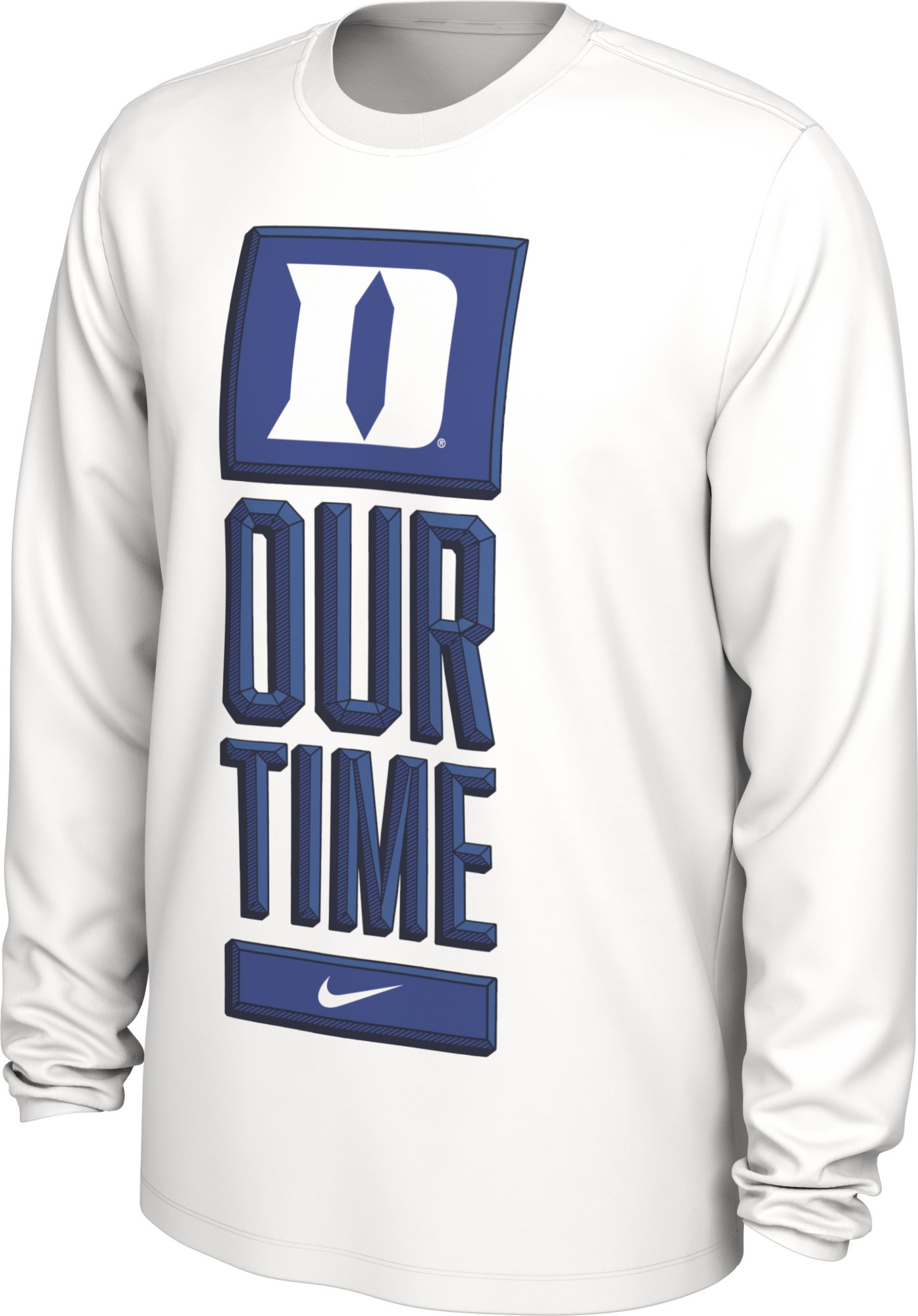 duke nike long sleeve shirt