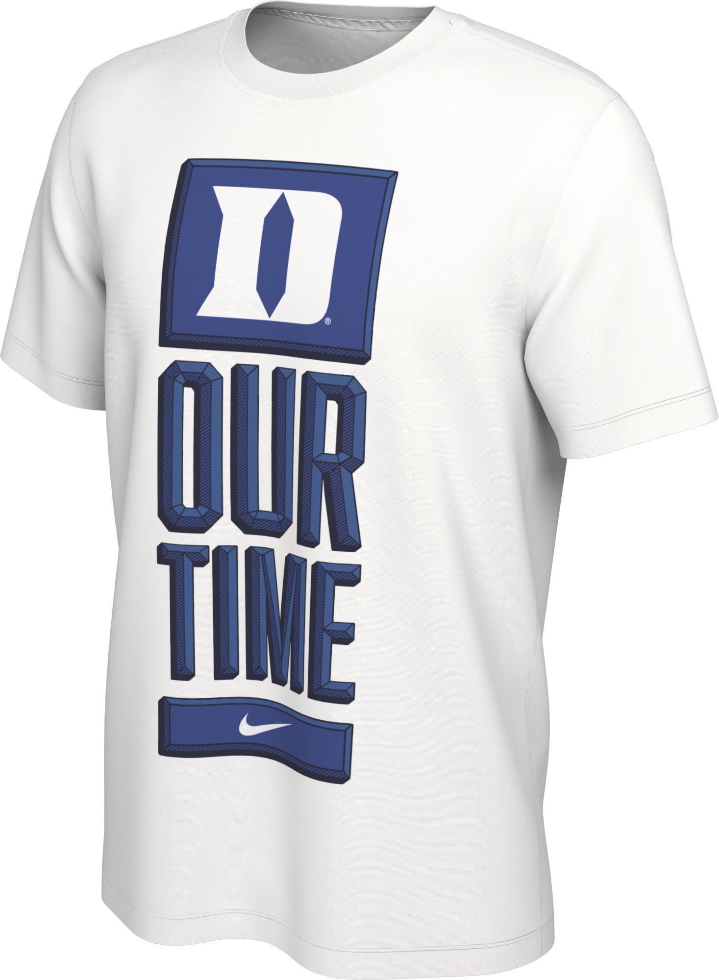 nike blue and white shirt
