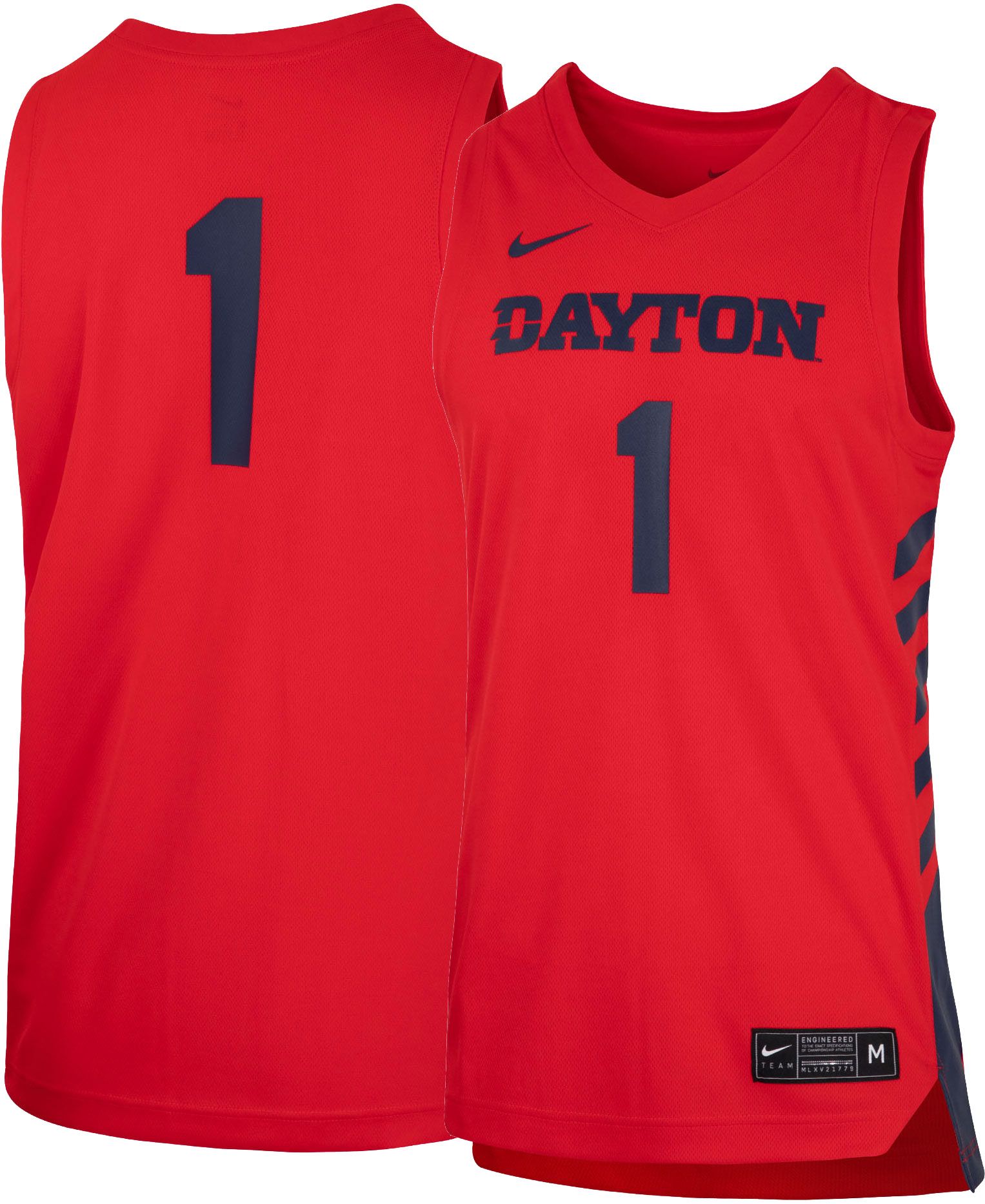 dayton flyers basketball jersey