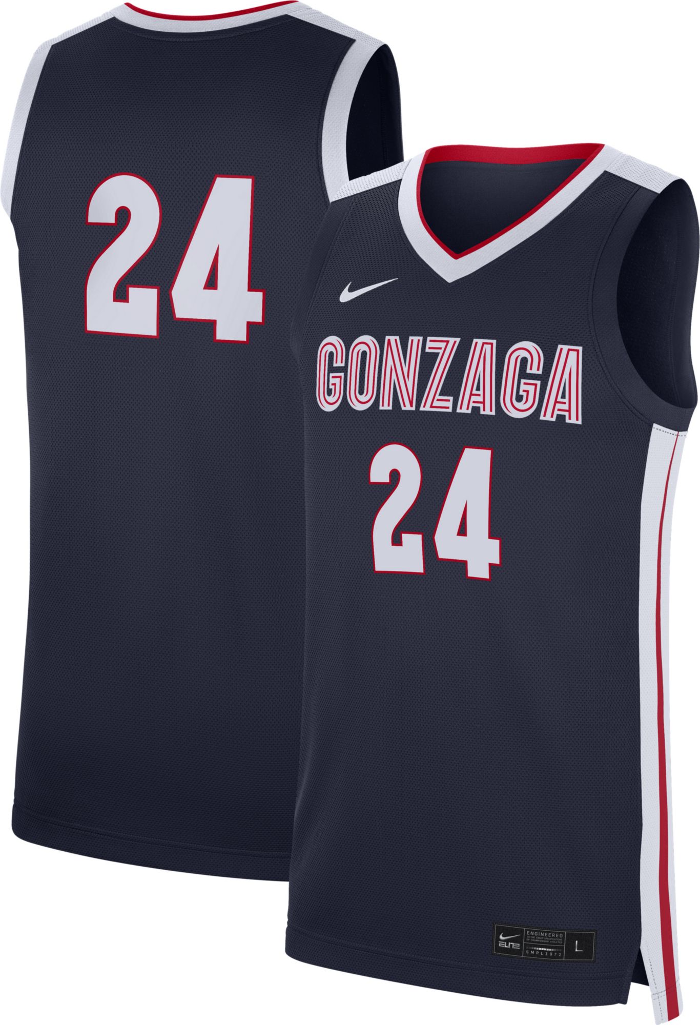 gonzaga basketball jersey