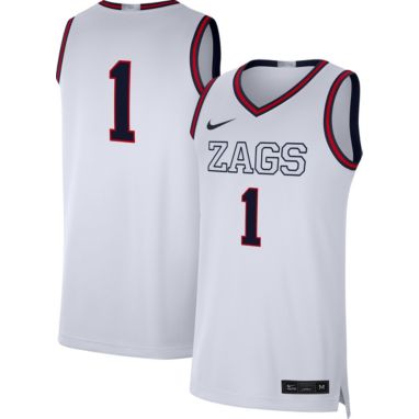 sorry, Nike Men's Gonzaga Bulldogs #1 Classic Limited Basketball White Jersey is currently out of stock