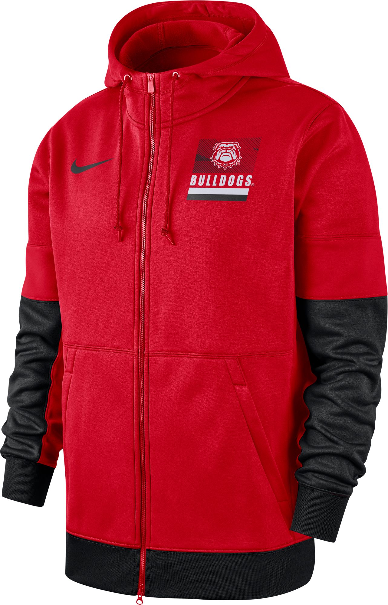 georgia bulldogs full zip hoodie