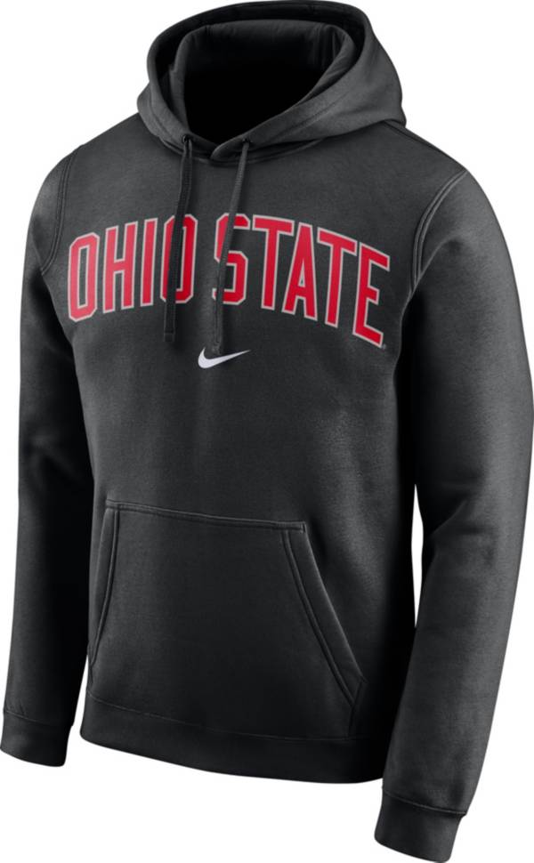 Ohio State Varsity Authentic Apparel Buckeyes Hoodie Sweatshirt Black Mens  Large