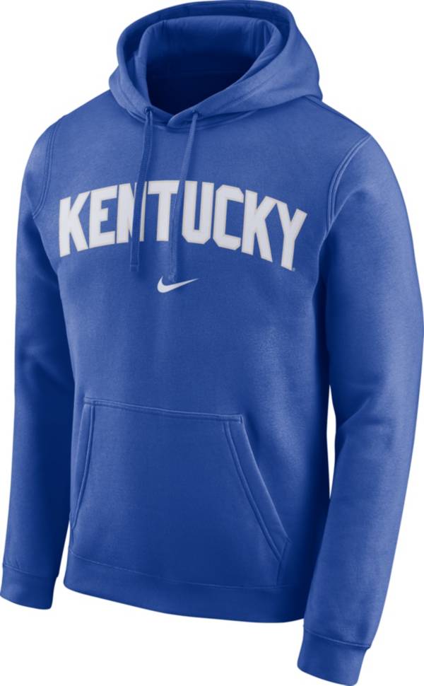 Nike Men's Kentucky Wildcats Blue Club Arch Pullover Fleece Hoodie product image