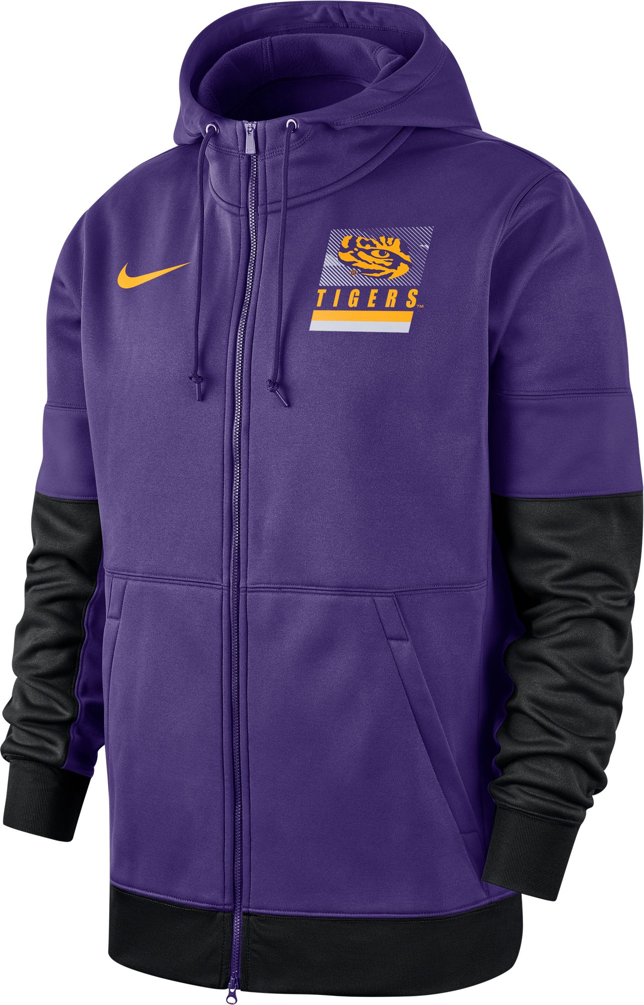 Nike Men's LSU Tigers Purple Therma 