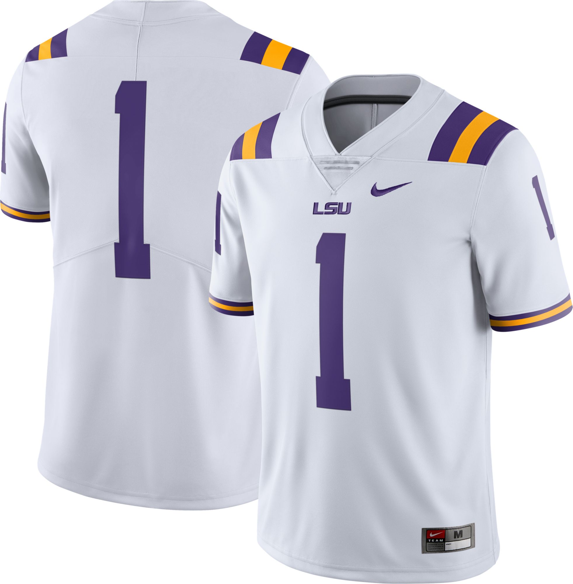 lsu white home jerseys