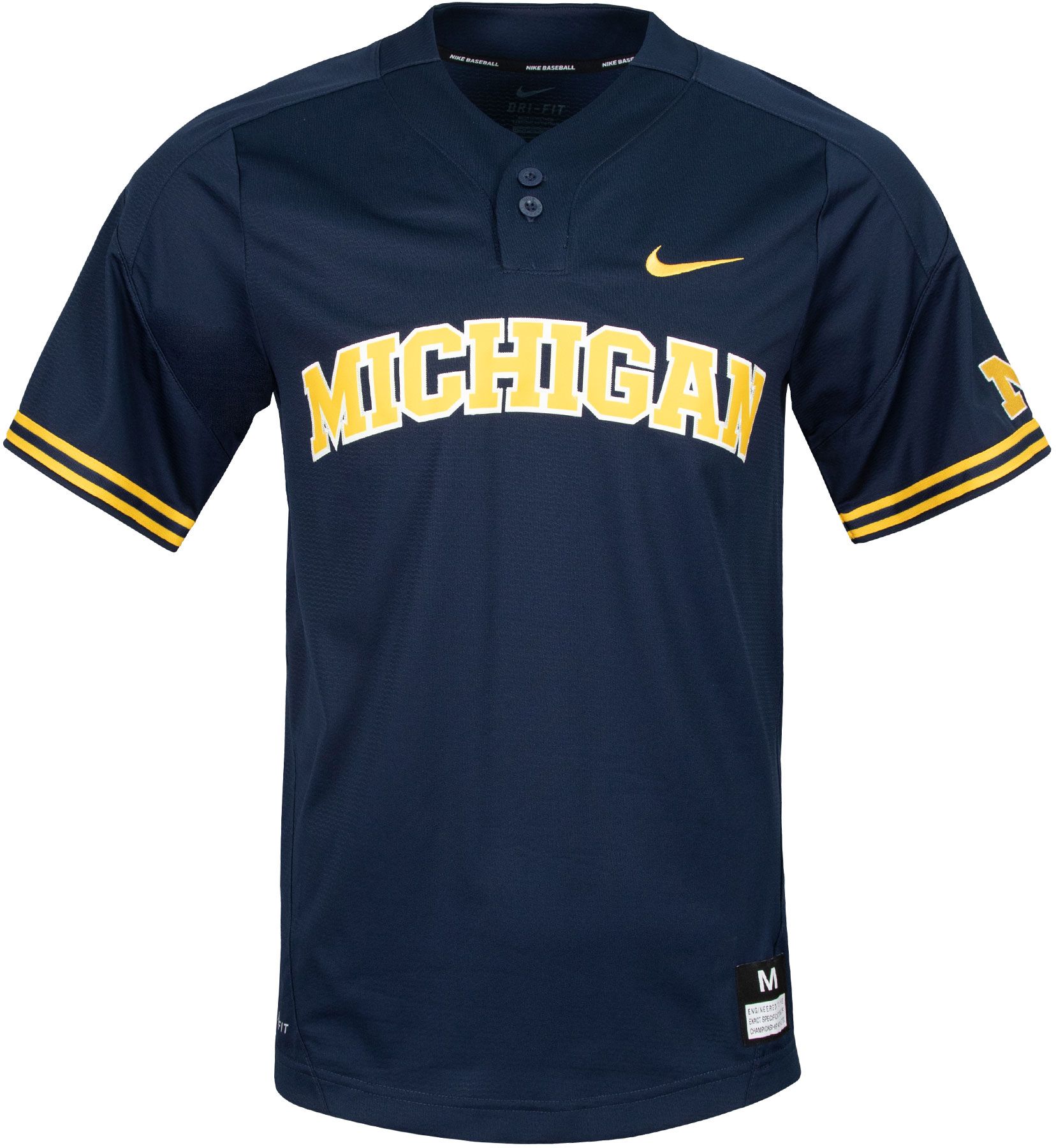 Blue Dri-FIT Replica Baseball Jersey 