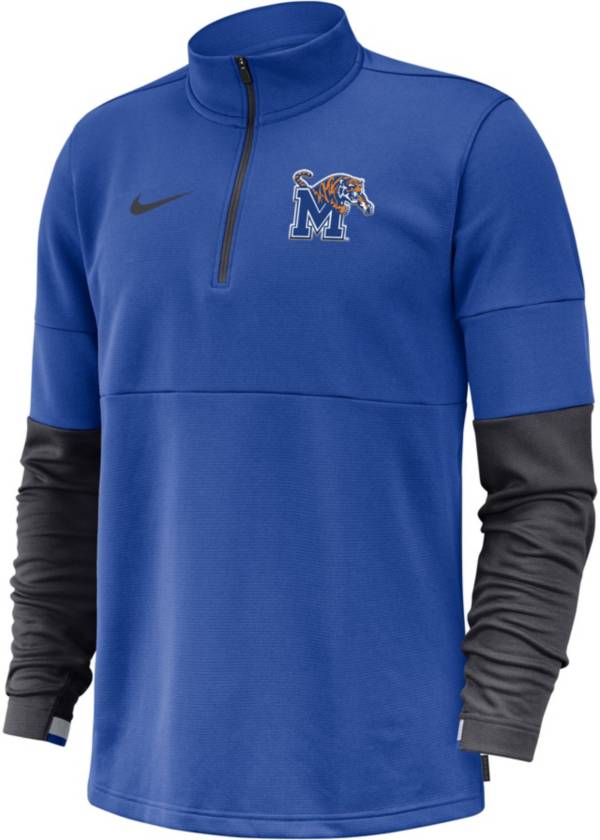 Download Nike Men's Memphis Tigers Blue Coaches Half-Zip Shirt ...