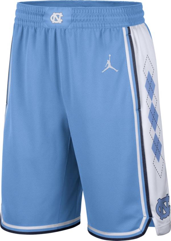 Jordan Men's North Carolina Tar Heels Carolina Blue Replica Basketball Shorts