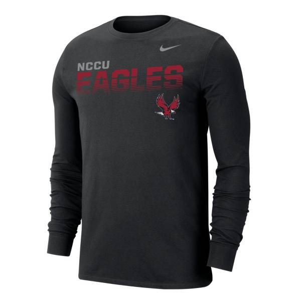 Nike Men's North Carolina Central Eagles  Black Dri-FIT Cotton Long Sleeve T-Shirt product image