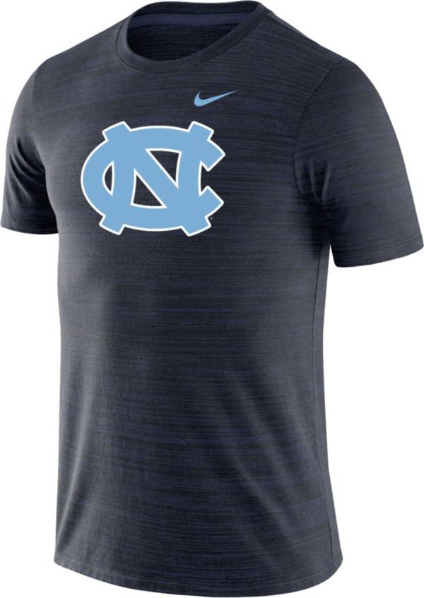 Nike Men's North Carolina Tar Heels Navy Velocity Performance T-Shirt