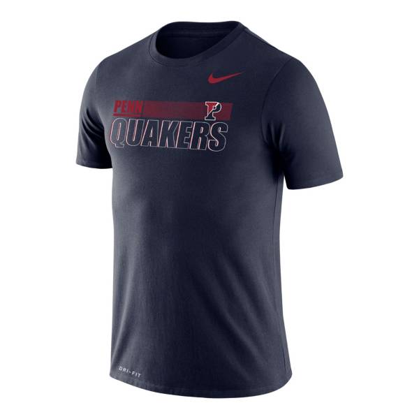 Nike Men's University of Pennsylvania Red Legend Performance T-Shirt ...