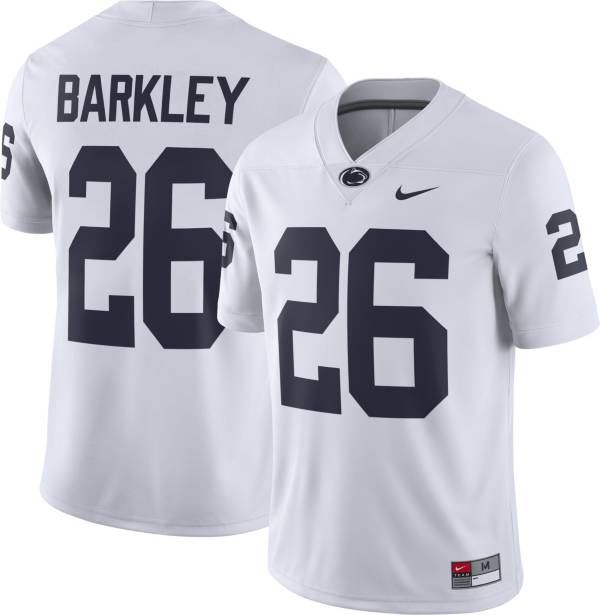 Nike Men's Saquon Barkley Penn State Nittany Lions #26 White Dri-FIT Game Football Jersey product image