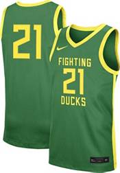 Nike Men's Oregon Ducks Green Dri-FIT Replica Baseball Jersey