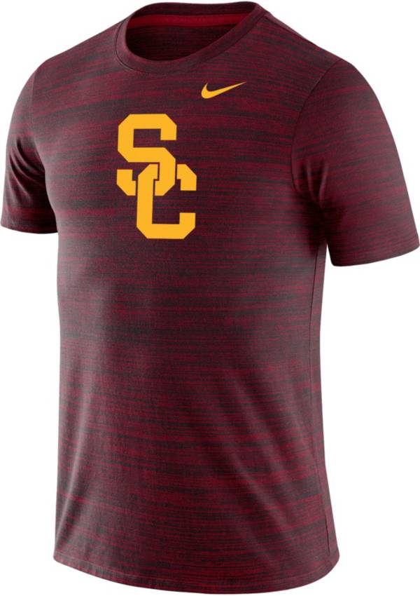 Nike Men's USC Trojans Cardinal Velocity Performance T-Shirt