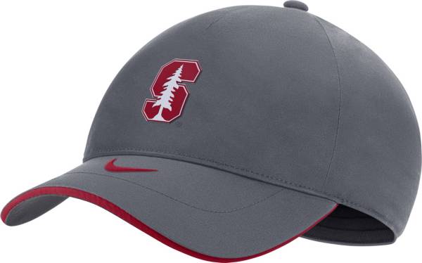 Nike Men's Stanford Cardinal Grey Legacy91 Shield Adjustable Hat