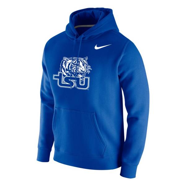 Nike Men's Tennessee State Tigers Royal Club Fleece Pullover Hoodie