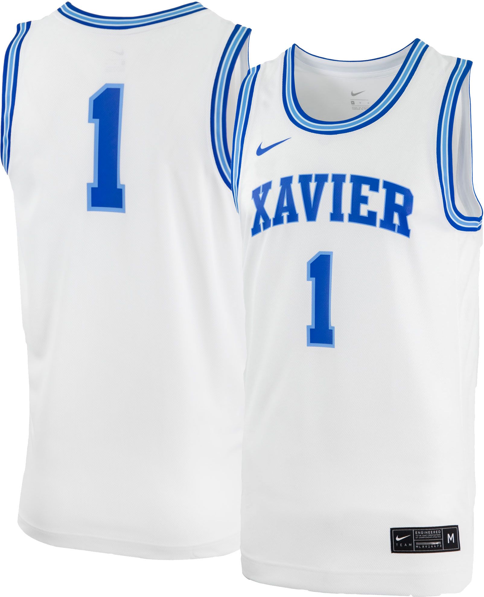 xavier basketball jersey