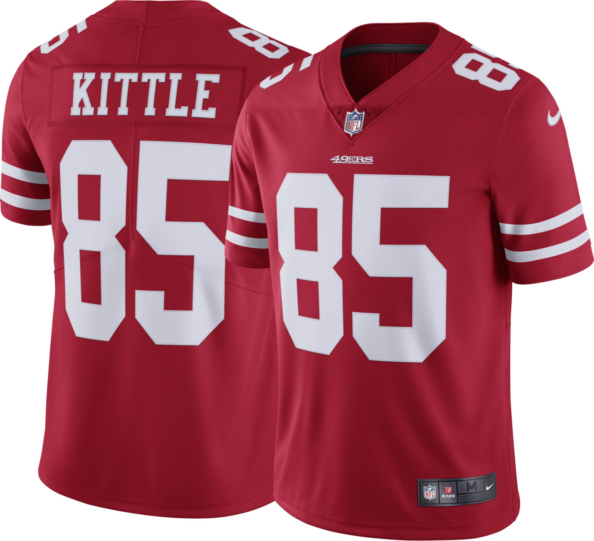 kittle san francisco 49ers jersey